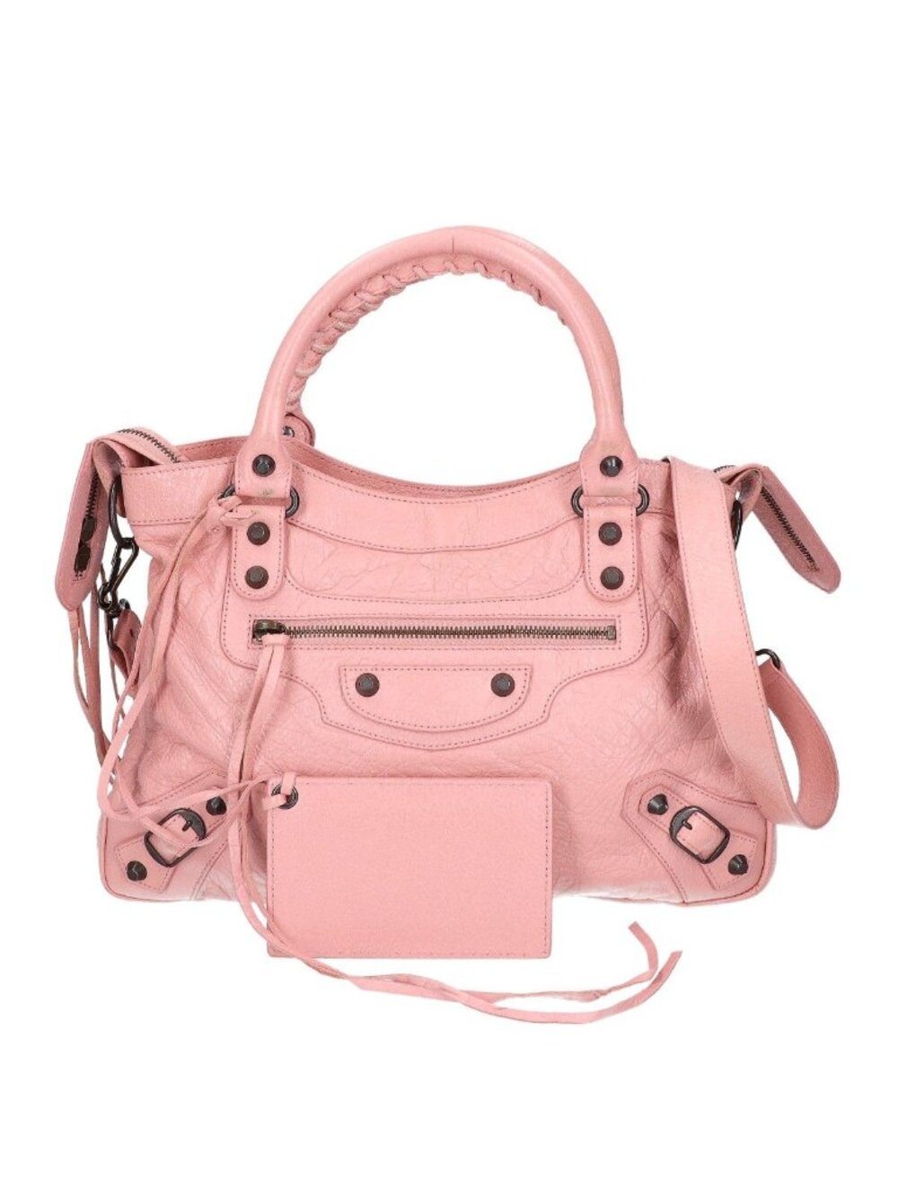 Balenciaga the Town Arena Lambskin 2-Way Shoulder Bag